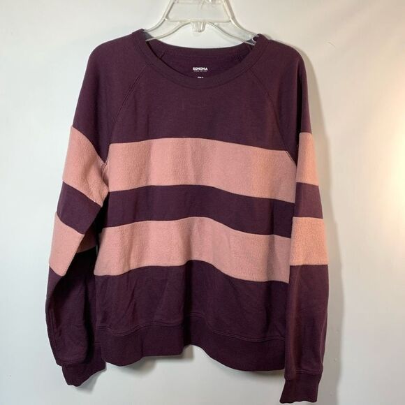 Petite Sonoma Goods For Life Everyday Crewneck Sweatshirt - Picture 1 of 6